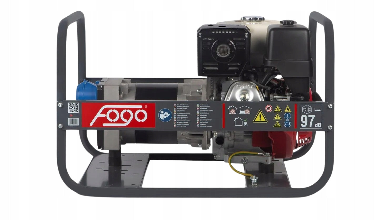 GENERATOR SET FH7001R (ex. FH6001R) 6,2kW 1F AVR HONDA VERSION 2025 Manufacturer code AGREGAT FOGO FH7001R (ex. FH6001R)