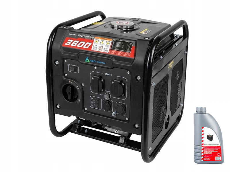 GENERATOR SET INVERTER GENERATOR 1 PHASE AZO Digital 3500W +OIL Manufacturer code AZO00D1392