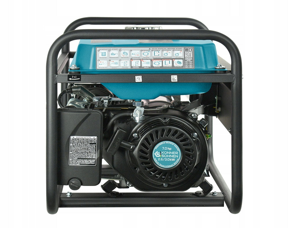 GENERATOR SET KS3000 BENZOIN KS 3000W 44KG COPPER GENERATOR Brand Könner & Söhnen