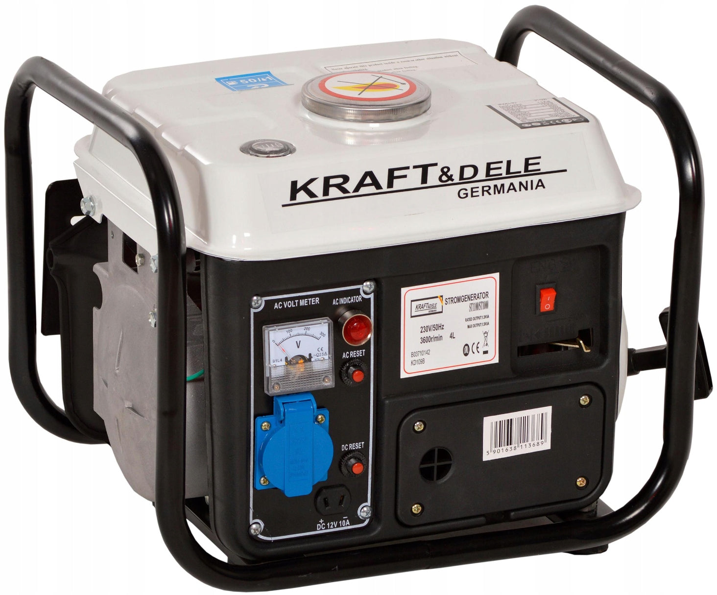 GENERATOR SET PORTABLE CURRENT GENERATOR 1200W 12 / 130V 2kM