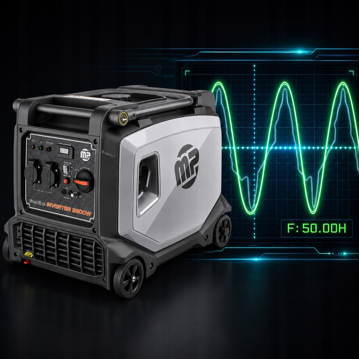 GENERATOR SET Silent Copper AVR Majster MP0662 Inverter Sinus Brand Majster Polska