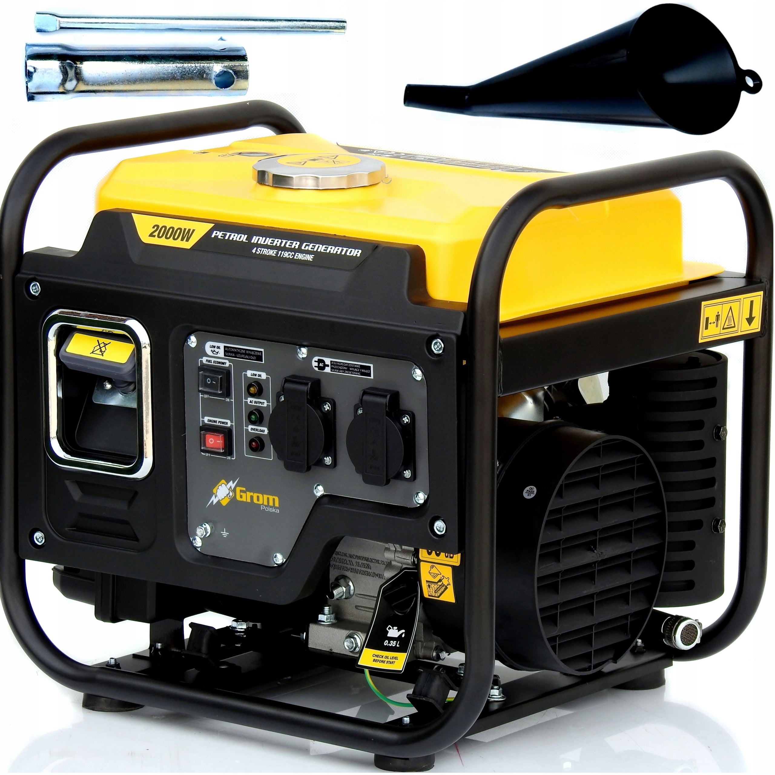 GENERATOR SET inverter 2,6kW COPPER STATOR BLACKSMITH