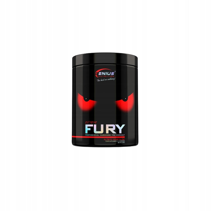 GENIUS Fury Extreme 400g Pre-workout Apple Sour