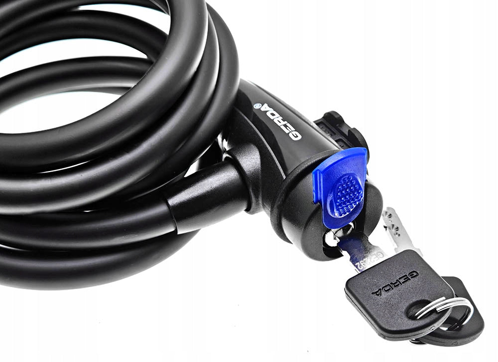 GERDA FLEX MAX 1800/12T BICYCLE LOCK WITH KEY Model FLEX MAX 1800/12T