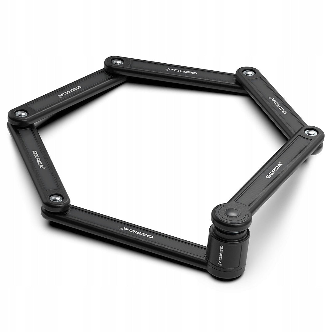 GERDA FOLD 840V Folding Bicycle Lock Black Universal