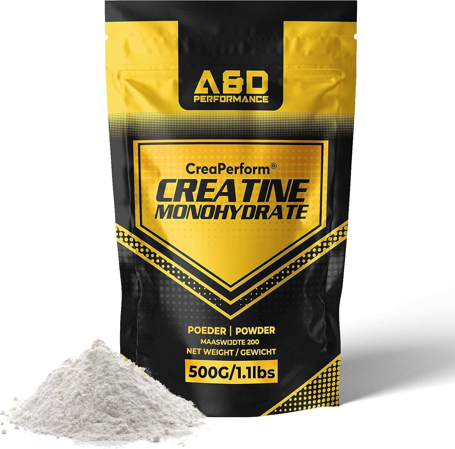 GERMAN CREATINE SUPER STRONG CreaPerform Creatine Monohytrate MESH 500g