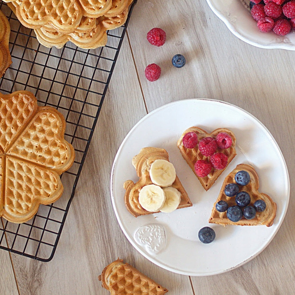 GERMAN WAFFLE MAKER CRISPY WAFFLES STRONG HEART SMART 1000W QUALITY Packaging status original
