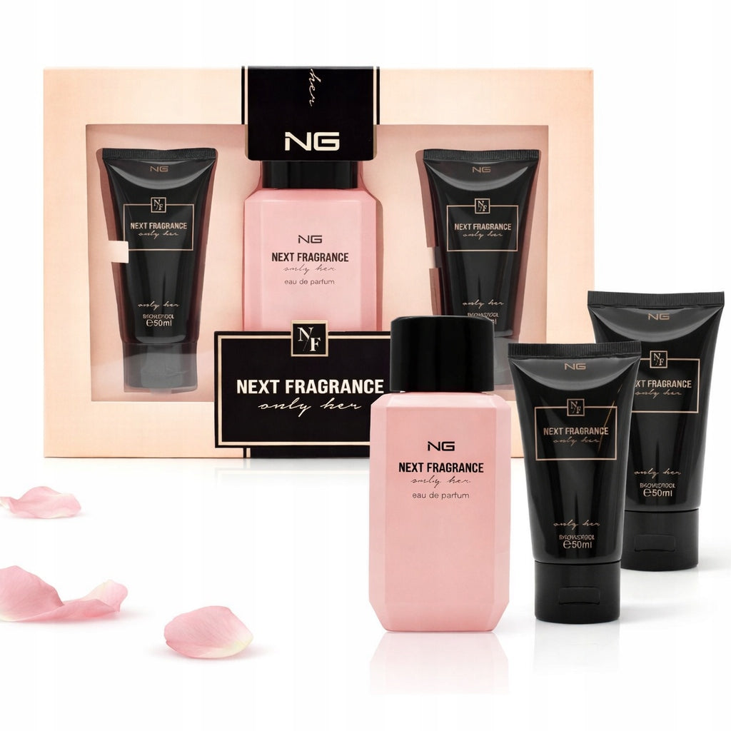 GIFT SET NEXT FRAGRANCE PERFUME 100 ML GEL LOTION