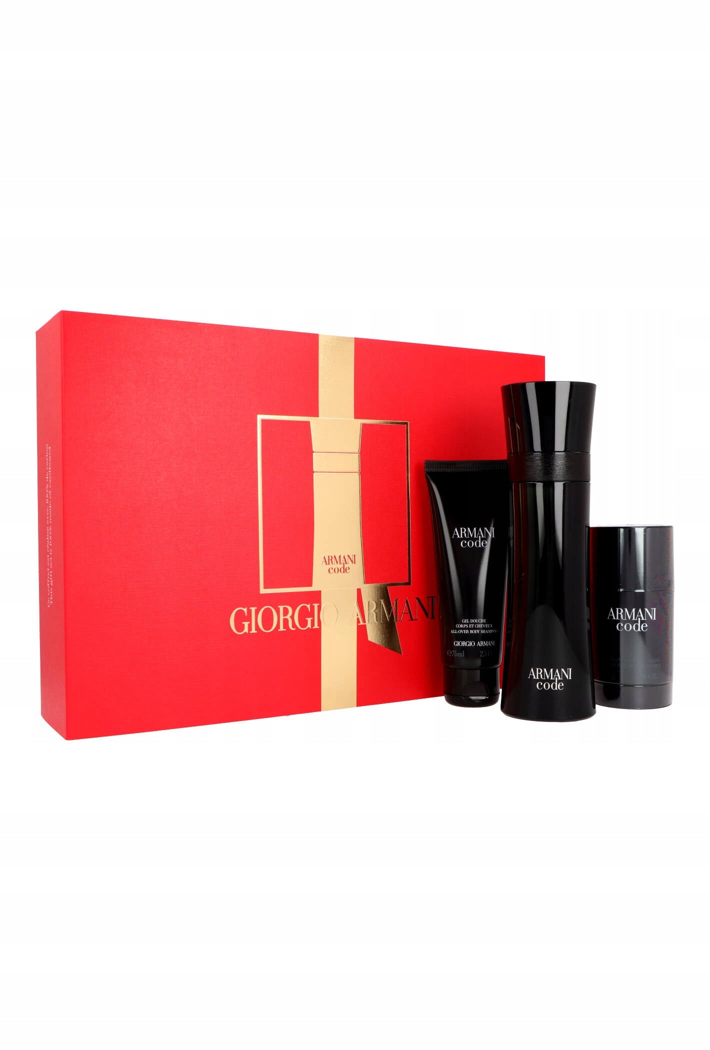 GIORGIO ARMANI CODE set 125ML + 75ML + 75ML.Old version. EAN (GTIN) 3614273613712