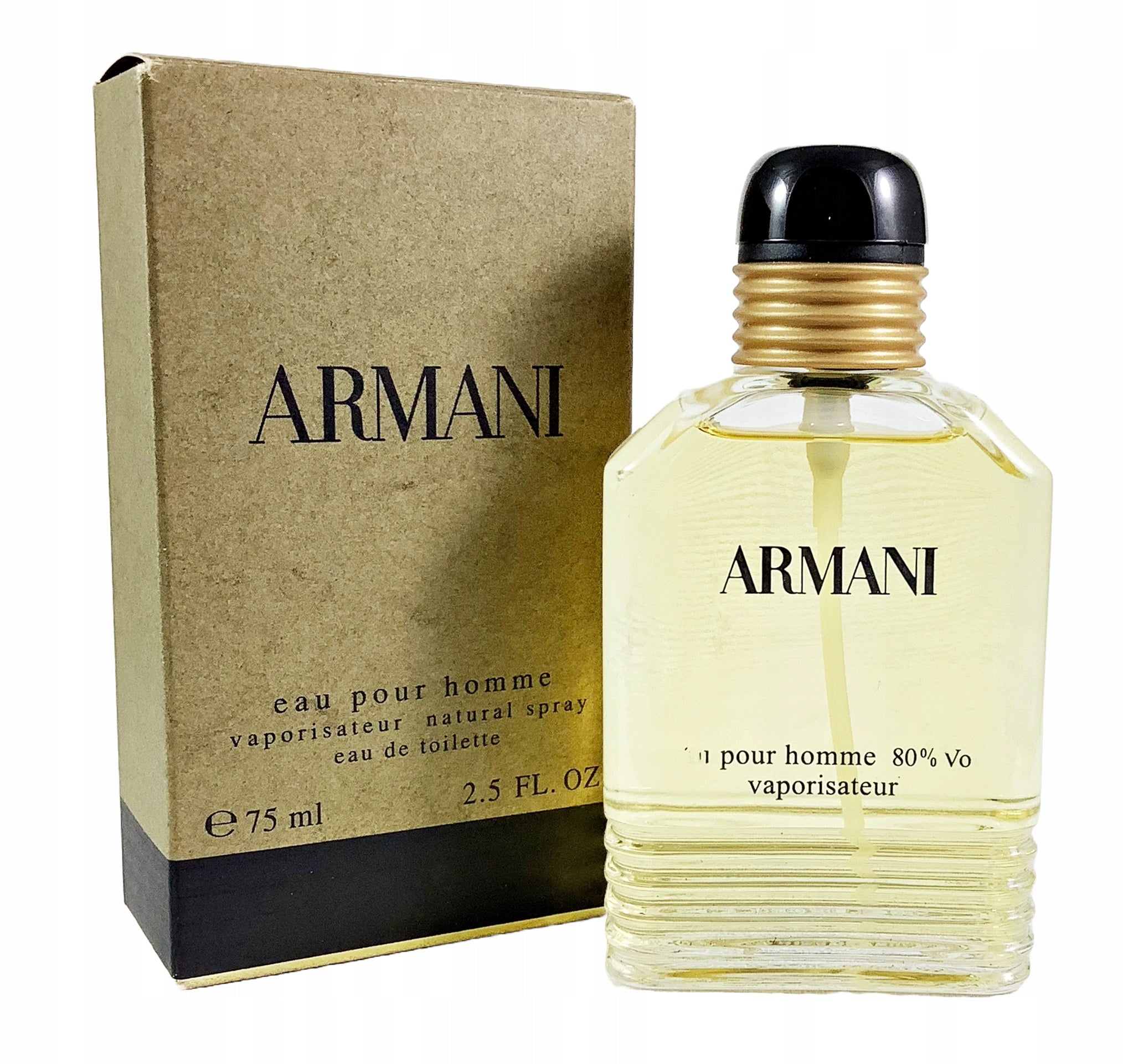 GIORGIO ARMANI EAU POUR HOMME 75 ML EDT OLDER EDITION 2004R UNIQUE