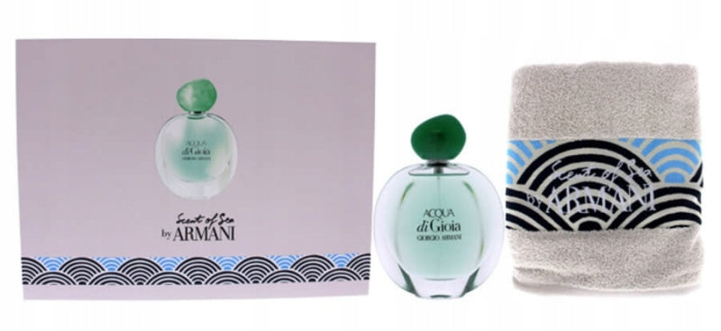 GIORGIO Acqua di Gioia - Gift Set EDP 100 ml + Towel Olfactory group aromatic and fresh