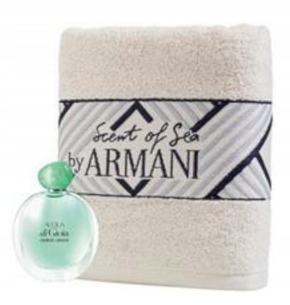 GIORGIO Acqua di Gioia - Gift Set EDP 100 ml + Towel Packaging status original