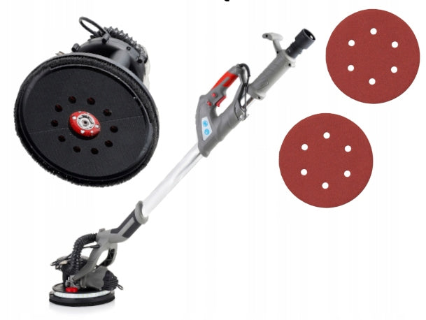 GIRAFFE GRINDER FOR PLASTER 2000W LED DUST-FREE 225mm Brand Kraft&Dele