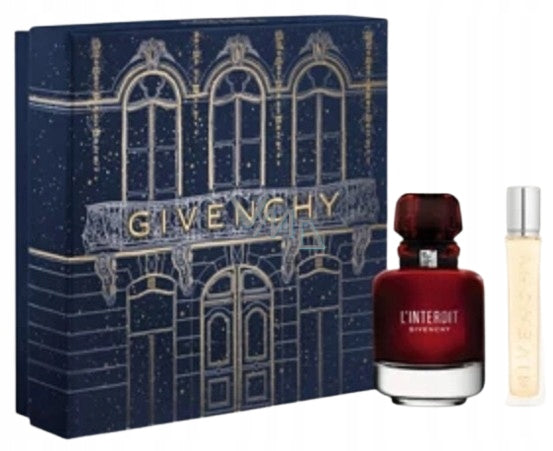GIVENCHY L`INTERDIT ROUGE - EAU DE PARFUM 50 ML + EAU DE PARFUM 12,5 ML Packaging status original