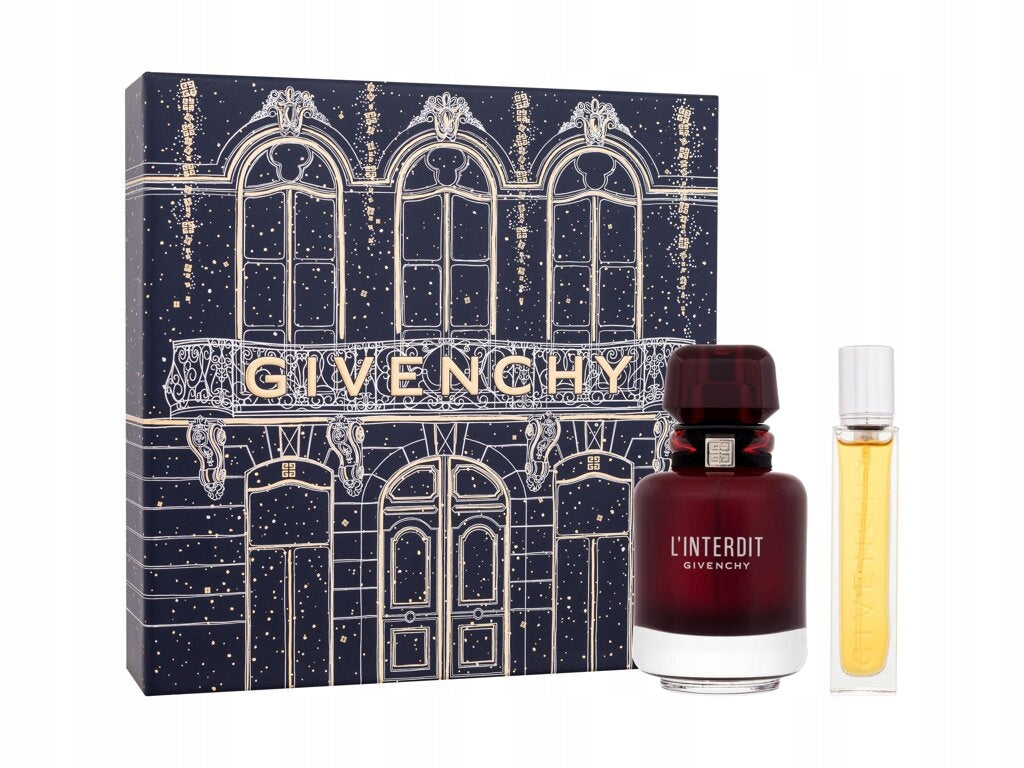 GIVENCHY L`INTERDIT ROUGE - EAU DE PARFUM 50 ML + EAU DE PARFUM 12,5 ML Product weight with unit packaging 0.47 kg