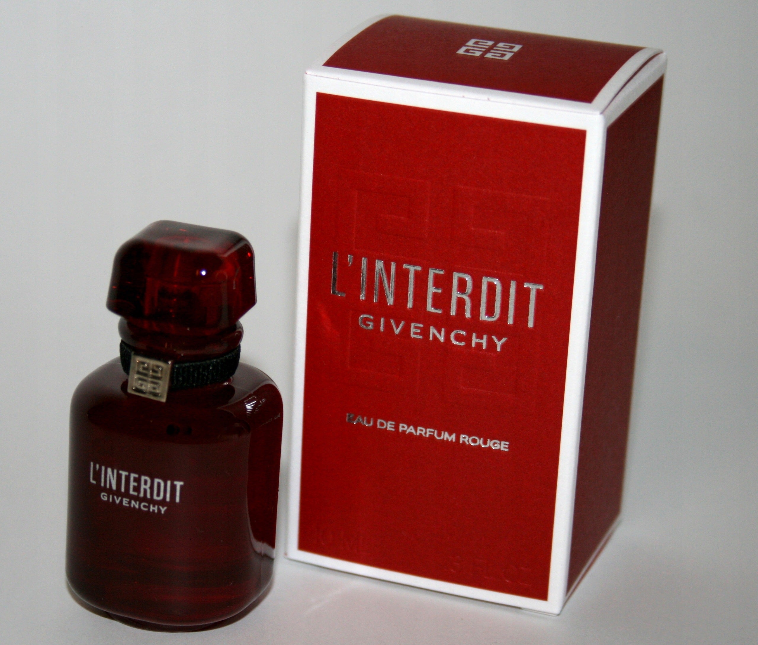 GIVENCHY L'INTERDIT ROUGE EDP EAU DE PARFUM MINIATURE 10 ml CARTON Packaging status original