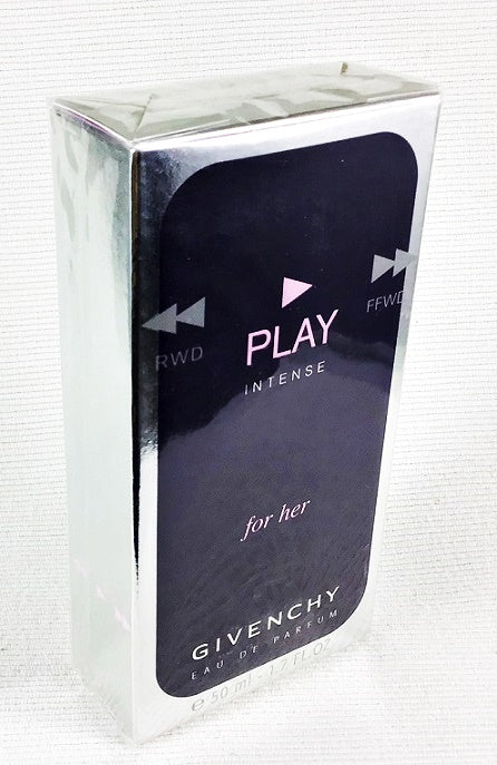 GIVENCHY PLAY INTENSE FOR HER 50 ML EAU DE PARFUM UNIQUE Packaging status original