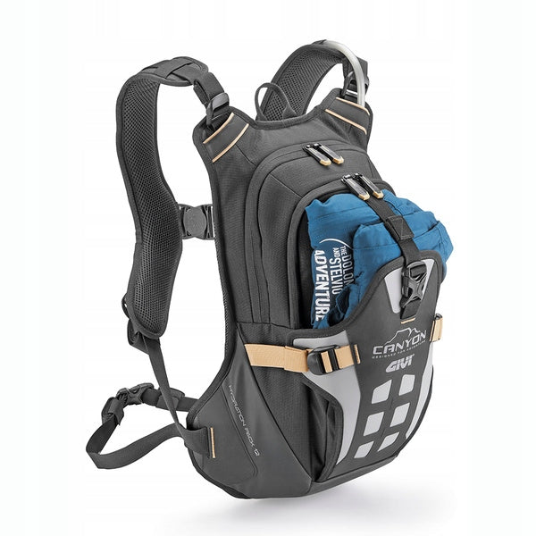 GIVI GRT731 12 LITHORE ENDURO BACKPACK ADAPTED FOR WATER BOTTLE Manufacturer's catalog number GRT731