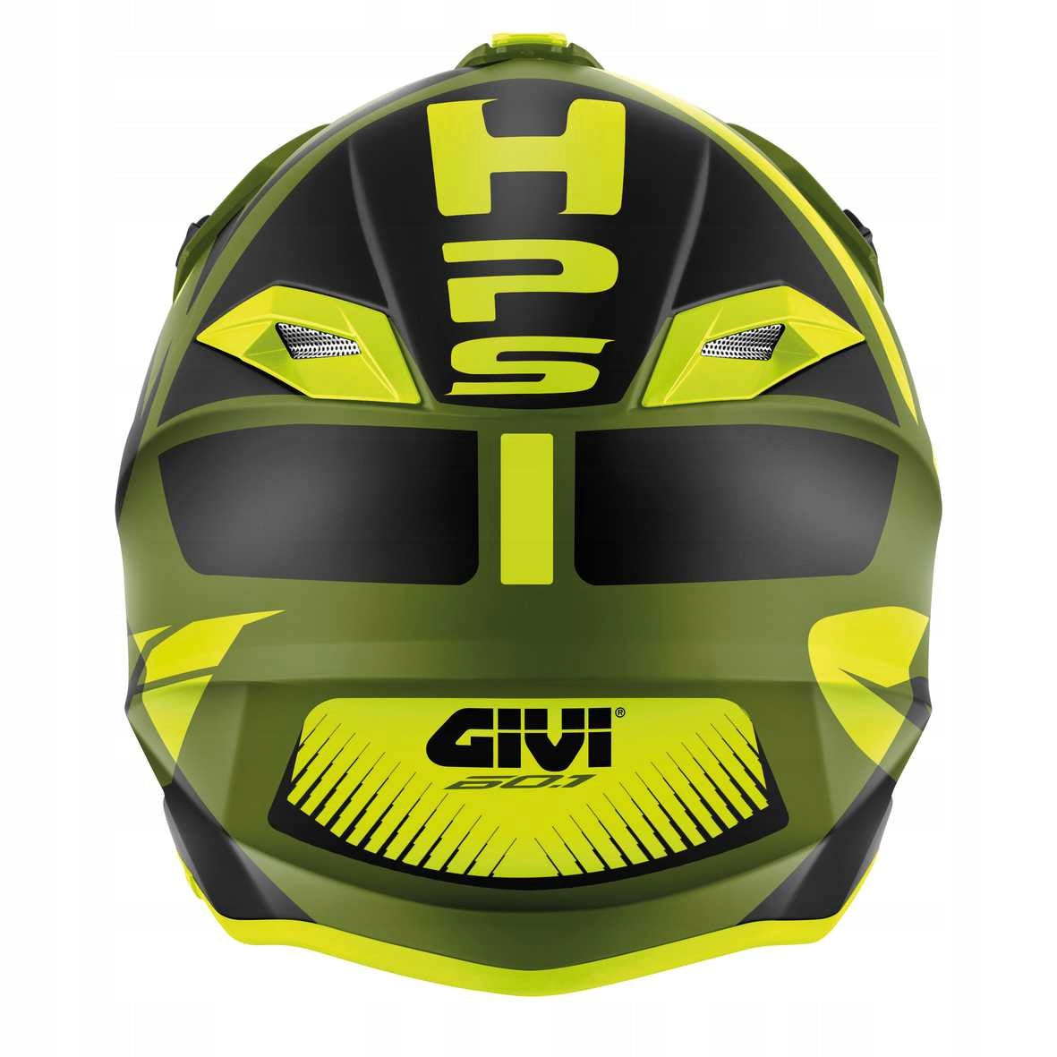 GIVI HELMET CROSS 60.1 FRESH ECE R22-06 BLACK/GREEN/YELLOW SIZE L Manufacturer's catalog number H601FFRGY60