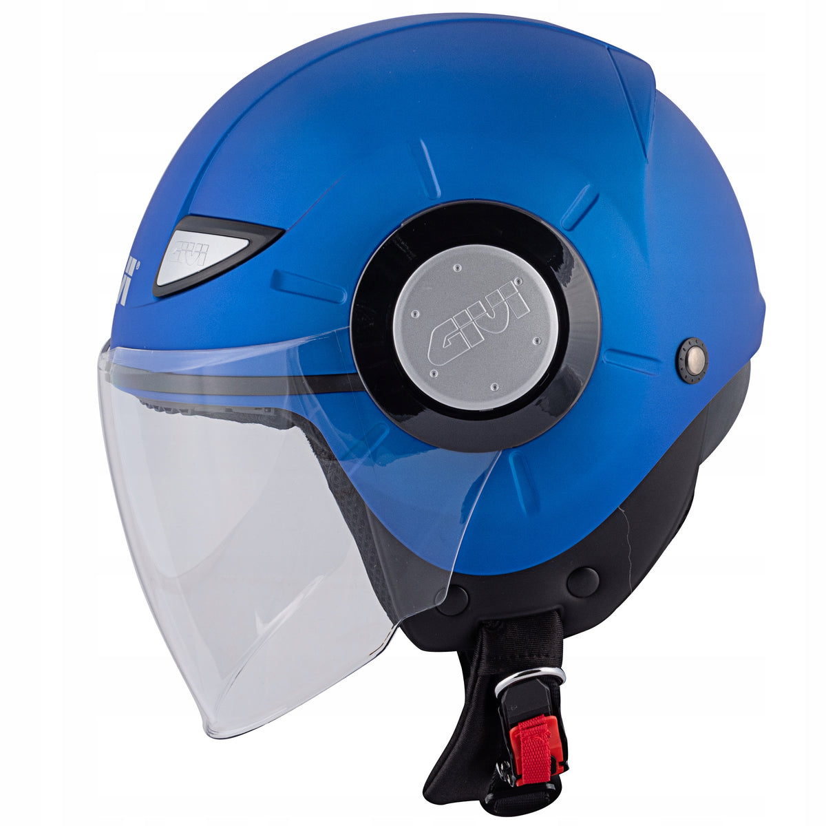 GIVI MOTORCYCLE HELMET J.05 CHILDREN'S OPEN JET TYPE - BLUE 52 / JM Packaging status original