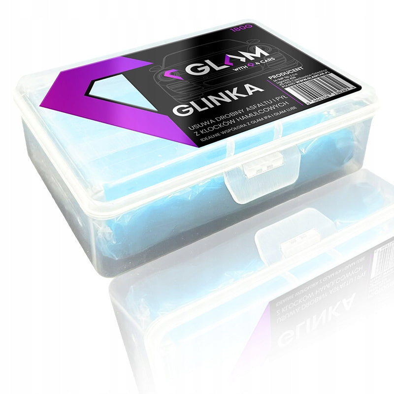 GLAM CLAY BAR GLASS CLEANER CLAY 180G XXL + CASE EAN (GTIN) 5904158136282