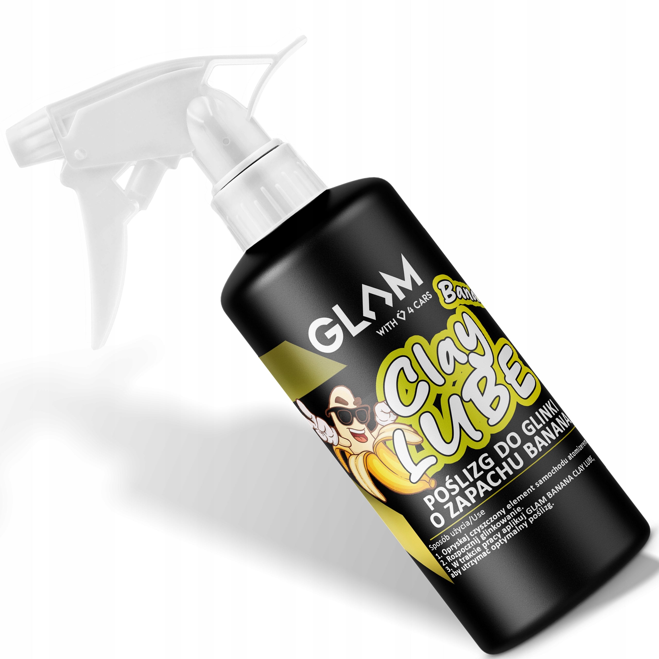 GLAM CLAY LUBE LUBRICANT SLIP FOR CLAY 0,5L BANANA-SCENTED Manufacturer no brand