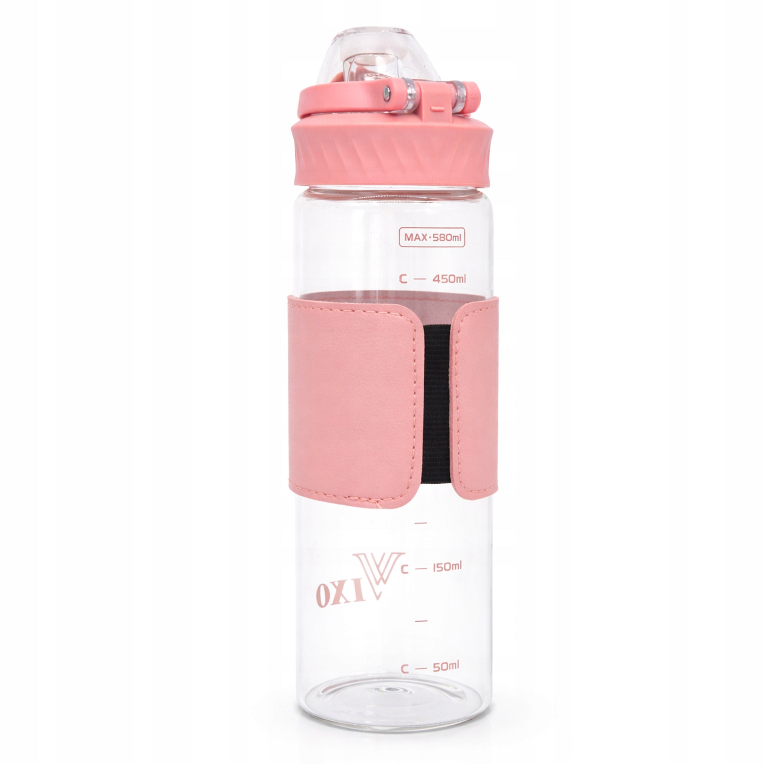GLASS BOTTLE FOR WATER DRINKS VIXO GLASS BOTTLE AIRTIGHT STRAINER HOLDER Kind water bottle