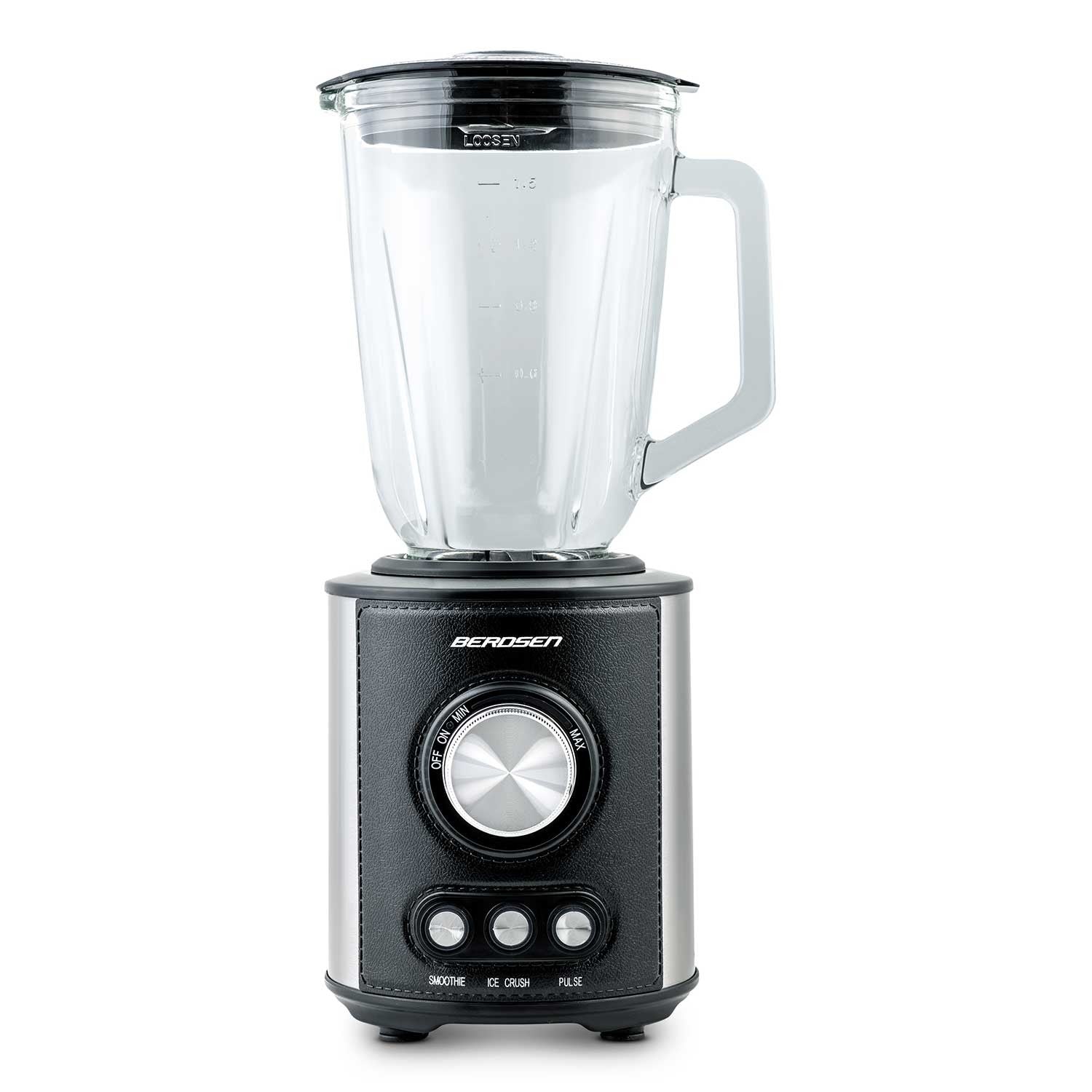 GLASS CUP BLENDER LARGE 1,5 L BLACK 800W Packaging status original