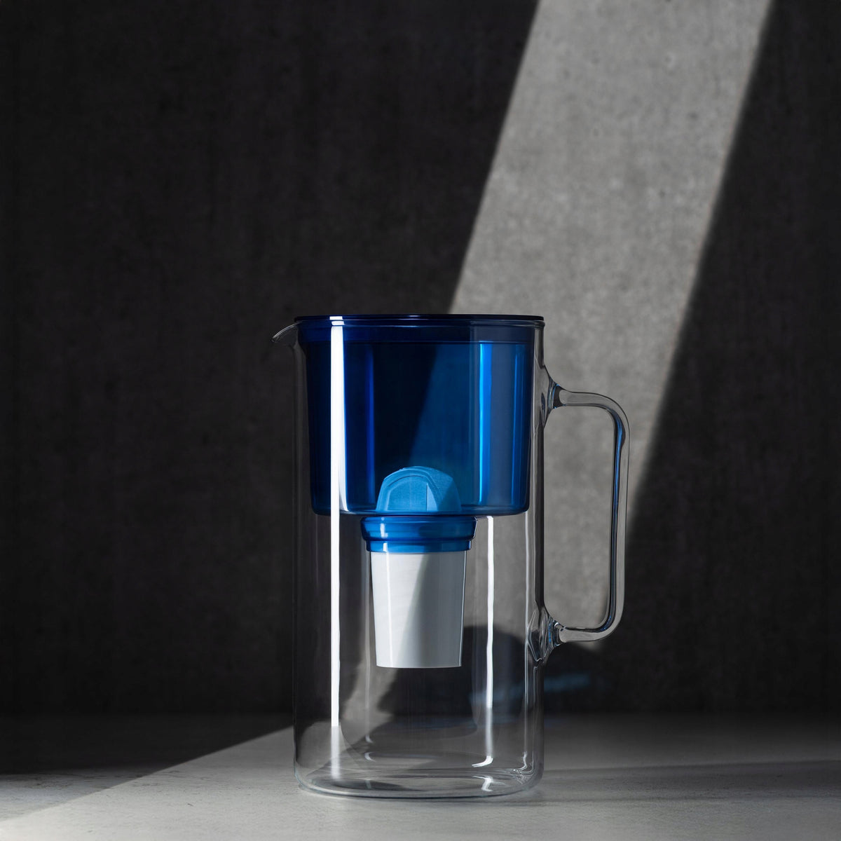 GLASS JUG WESSPER D2 BOROSILICATE 3l + 12x Filter Wessper aquaclassic Packaging status original