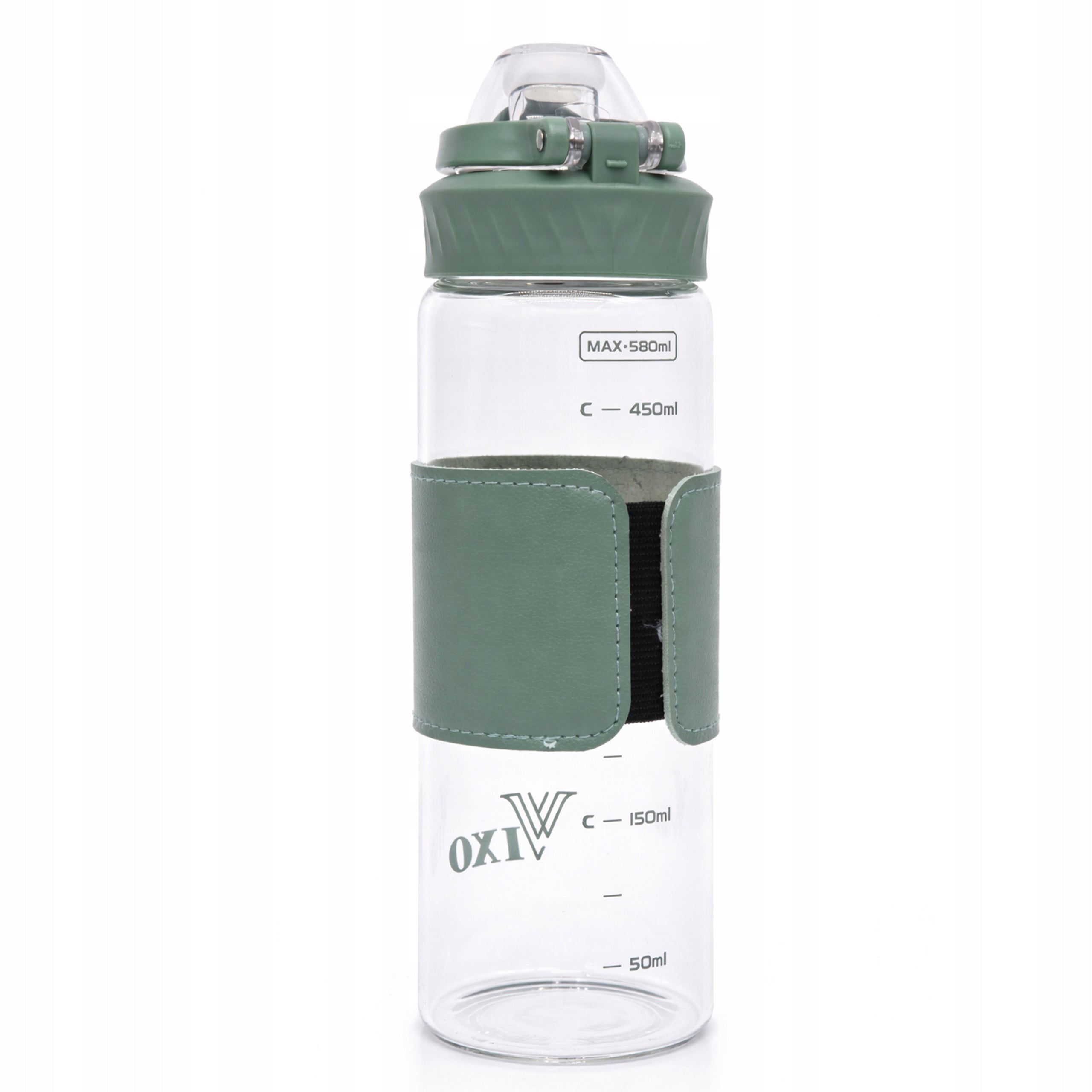 GLASS WATER BOTTLE VIXO MOTIVATIONAL GLASS BOTTLE AIRTIGHT ECO CASE Kind water bottle