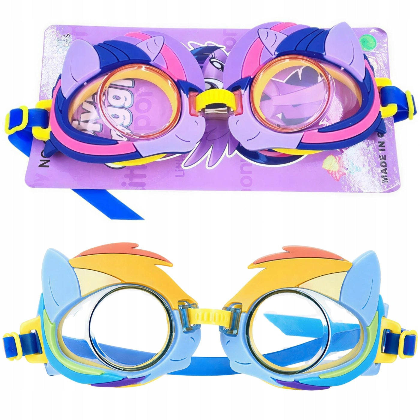 GLASSES SWIMMING GOGGLES FOR SWIMMING WATER POOL PONIES HORSES