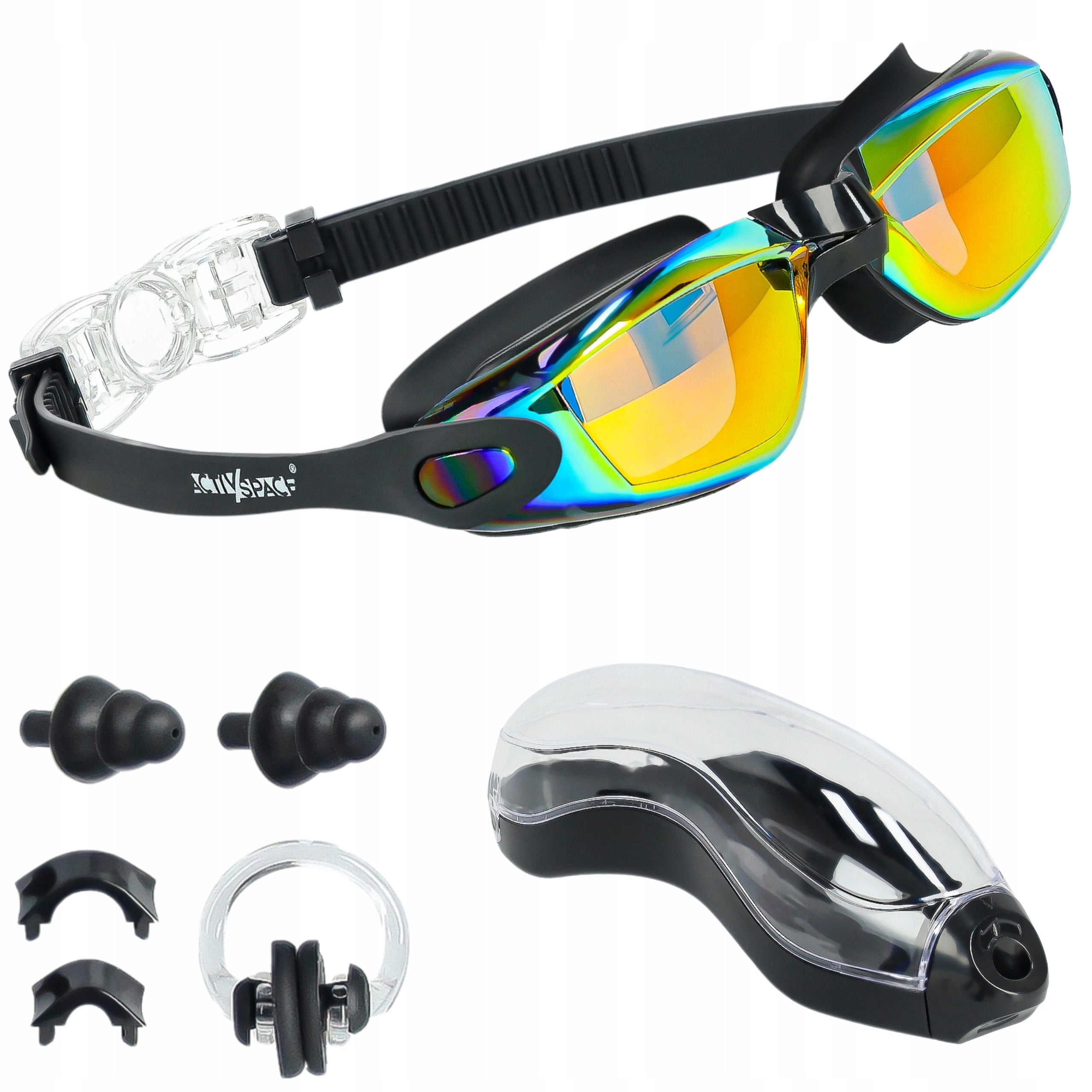 GLASSES SWIMMING GOGGLES UV EASY POOL CLOSURE FOR SWIMMING ANTI-FOG PRO