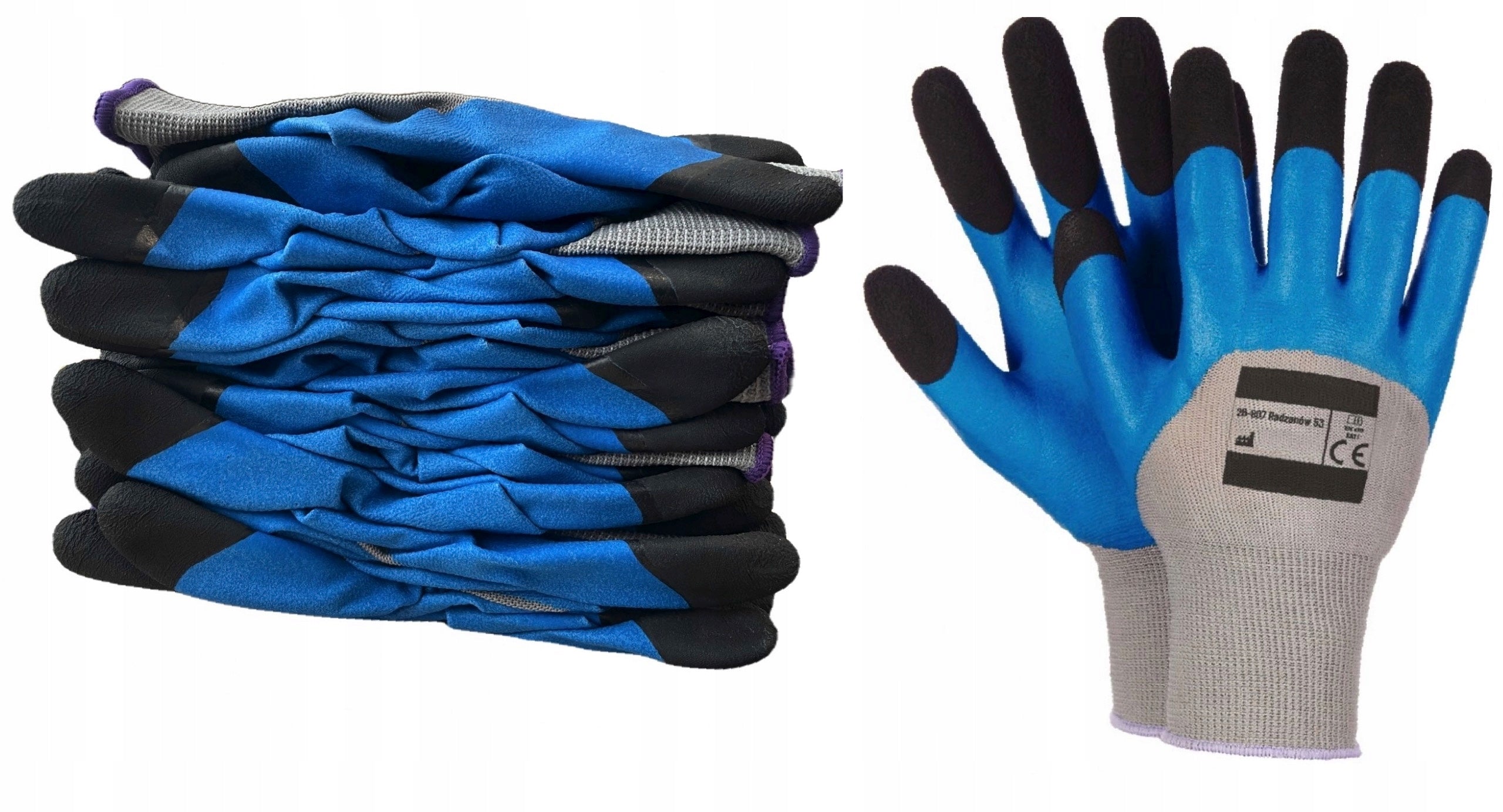 GLOVES work gloves FOAM foam 10 PAR waterproof dousing STRONG AND Medical device no