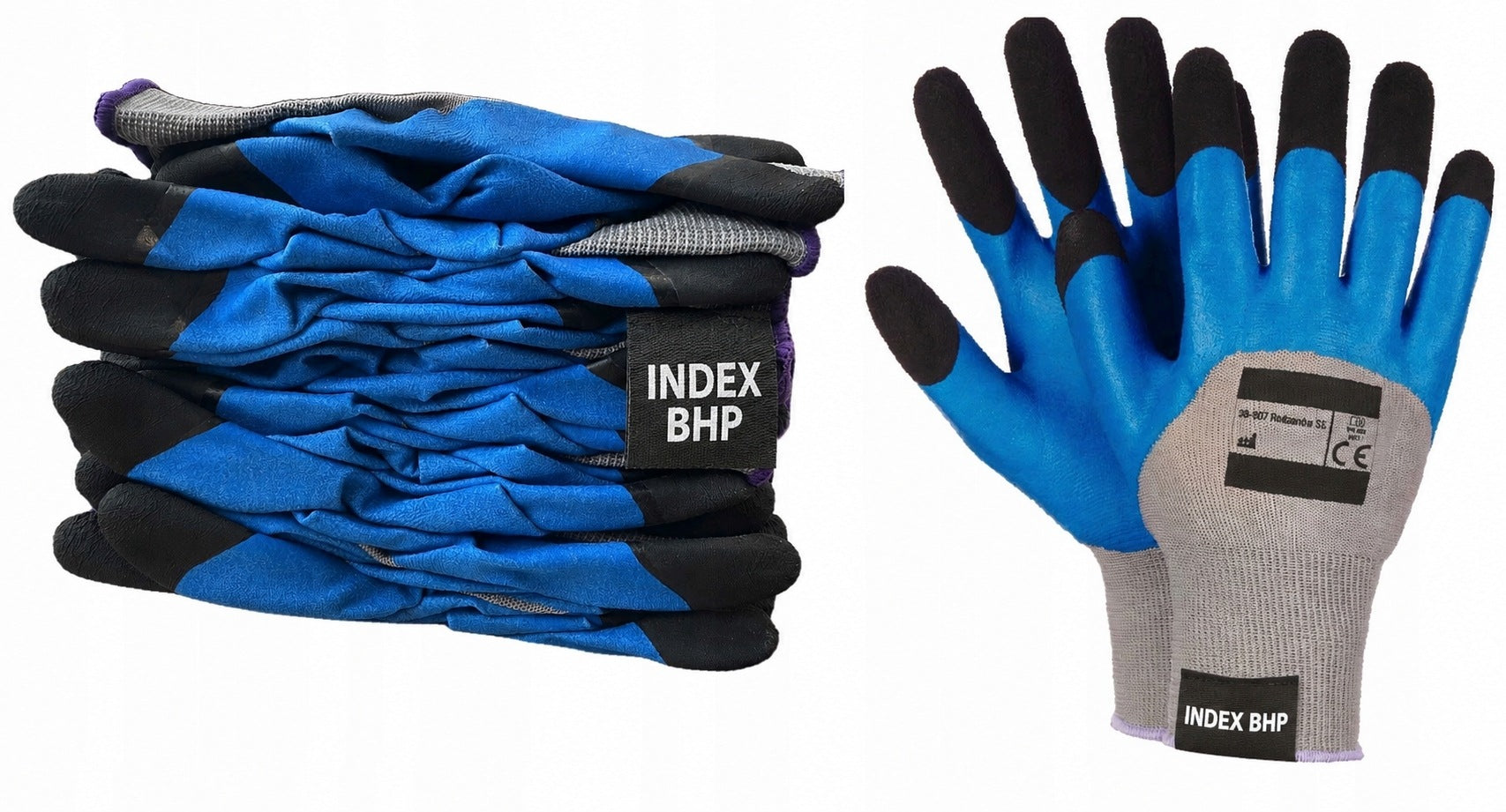 GLOVES work gloves FOAM foam 10 PAR waterproof dousing STRONG AND