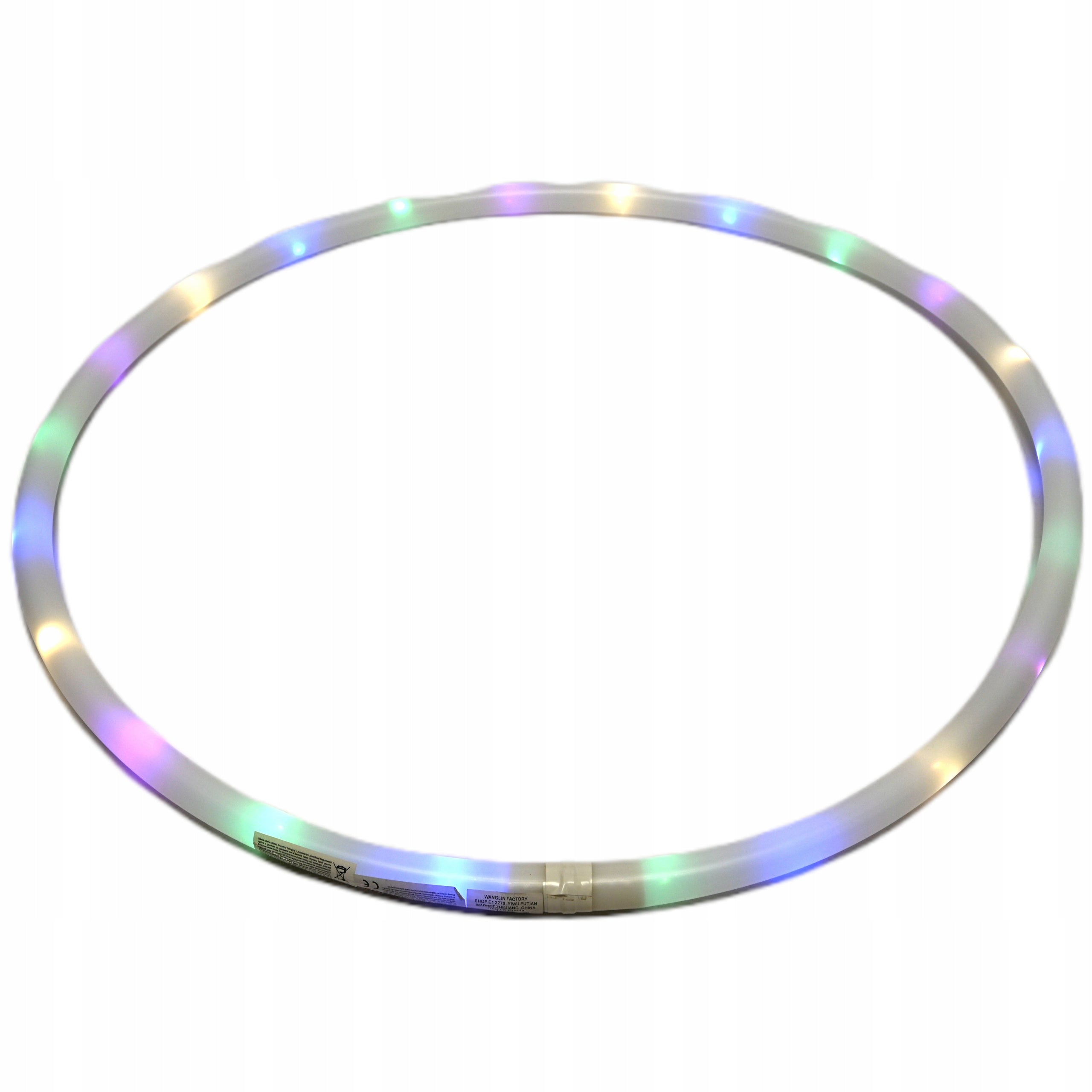 GLOWING HULA HOOP 80CM LARGE HOOP SCHOOL KINDERGARTEN FITNESS GYMNASTICS Kid's age 3+ years