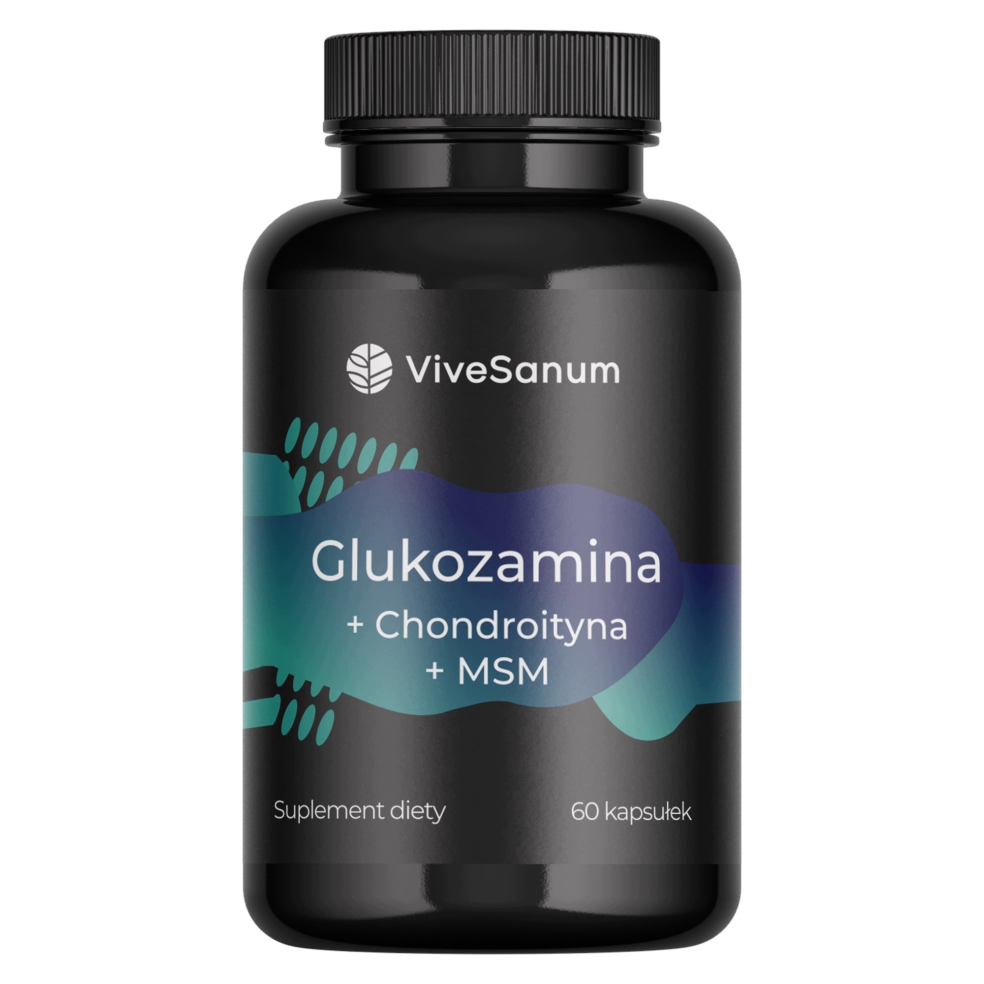 GLUCOSAMINE + CHONDROITIN + MSM - VEGE Muscle Joint Bone Support Manufacturer code Glukozamina + Chondroityna + MSM - 60 kaps.
