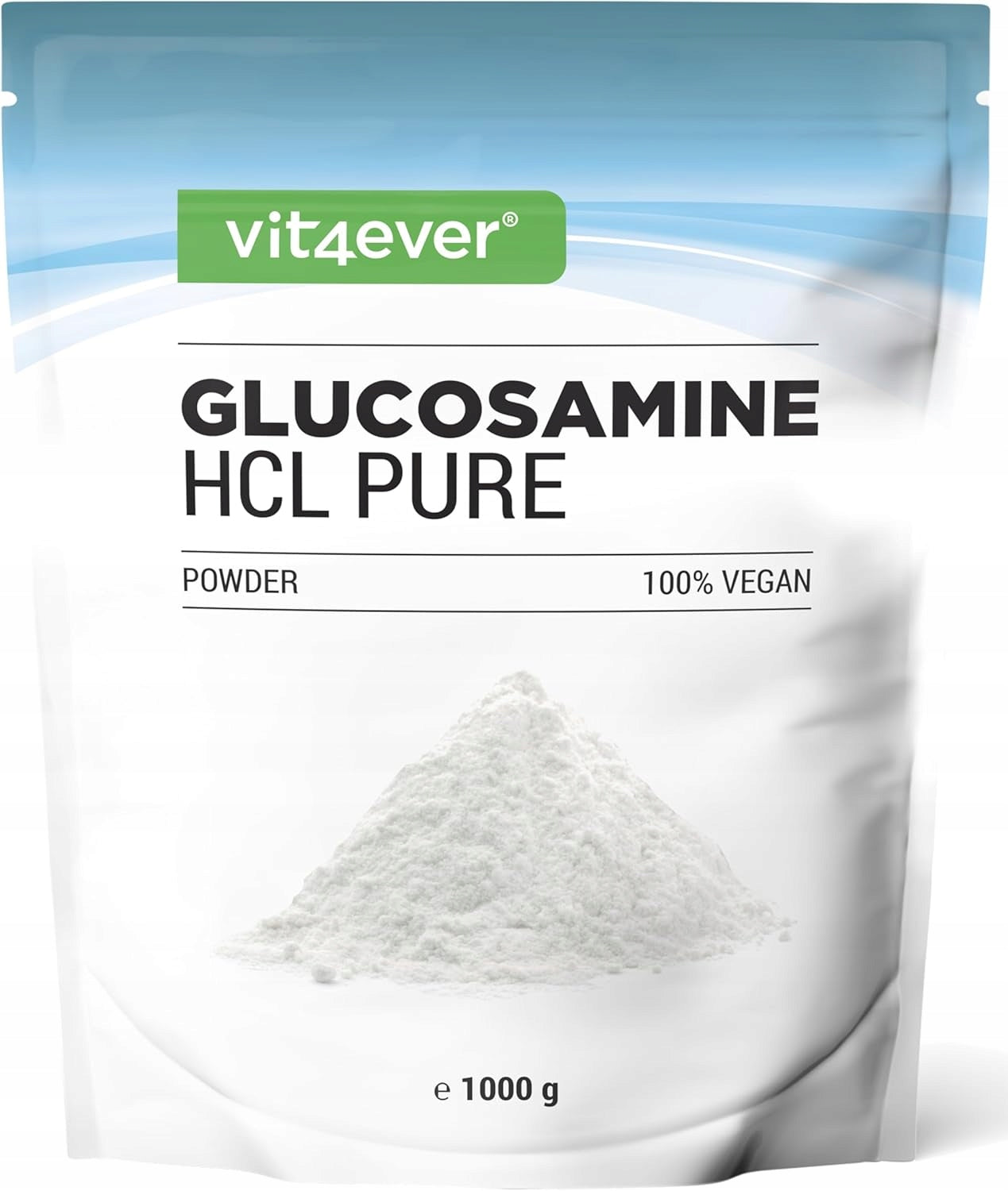GLUCOSAMINE HCL 1000 g SUPPORT FOR BONE JOINTS AND CARTILAGE VIT4EVER