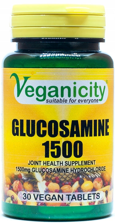 GLUCOSAMINE HCL 1500mg VEGETARIAN JointS HIGH DOSE Brand Veganicity