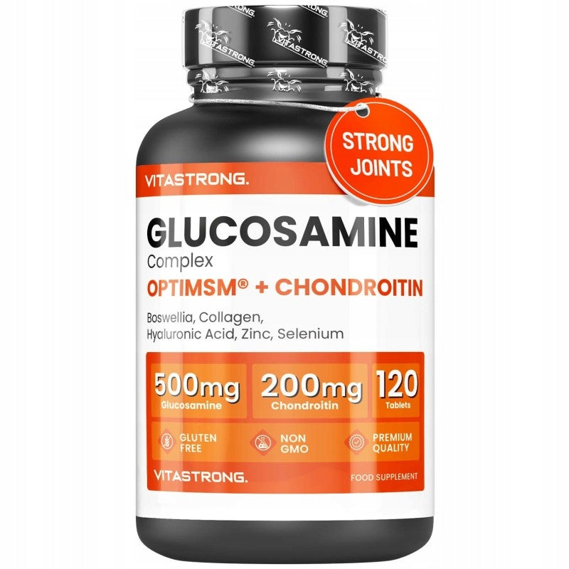 GLUCOSAMINE complex 6 in 1 Vitastrong +Chondoritin 500mg JOINTS 120 pcs