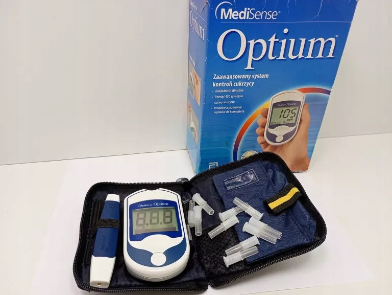GLUCOSE METER MEDI SENSE OPTIMAL DIABETES CONTROL KIT Medical device yes
