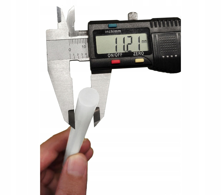 GLUE CARTRIDGES FOR GUNS HOT GLUE COLORLESS 11MM 300MM 35PCS 1KG Packaging status original