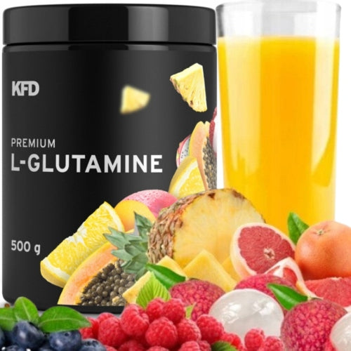 GLUTAMINE amino acids REGENERATION immunity KFD Glutamine 500g Tropical
