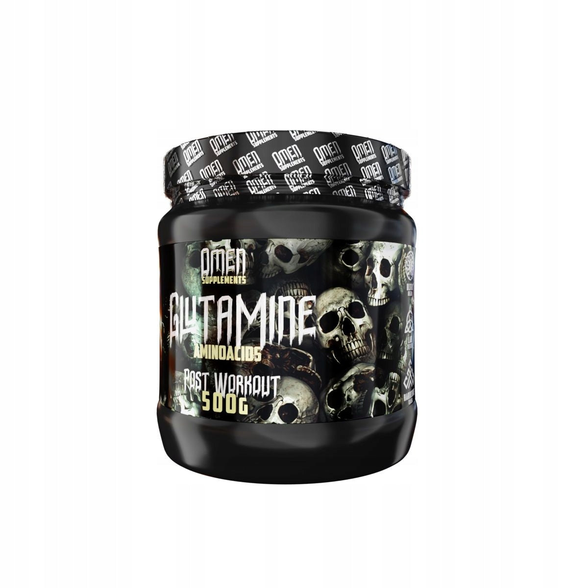 GLUTAMINE powder AMINO ACIDS regeneration Omen Glutamine LEMON 500g Brand Omen