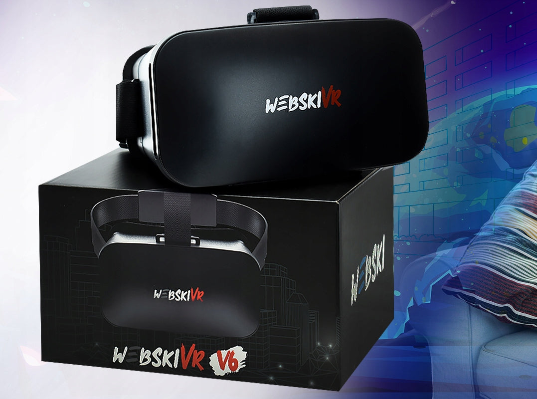 GOGGLES GLASSES VR 3D 360 FOR PHONE VIRTUAL REALITY WEBSKI PREMIUM Brand Webski