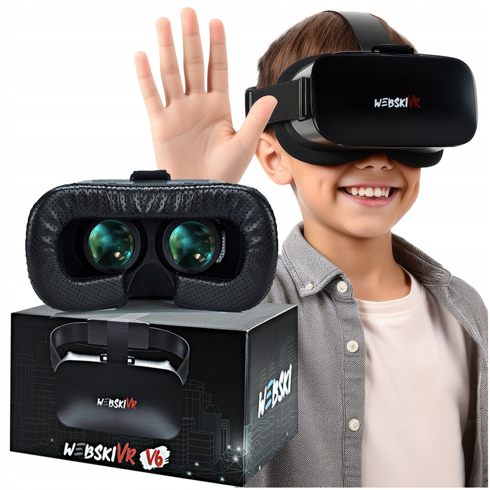 GOGGLES GLASSES VR 3D 360 FOR PHONE VIRTUAL REALITY WEBSKI PREMIUM