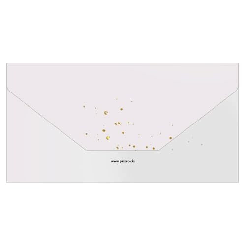 GOLDEN DOTS GIFT VOUCHER BIRTHDAY GIFT PAPER 10 PCS FOR HOME Olfactory group aldehyde