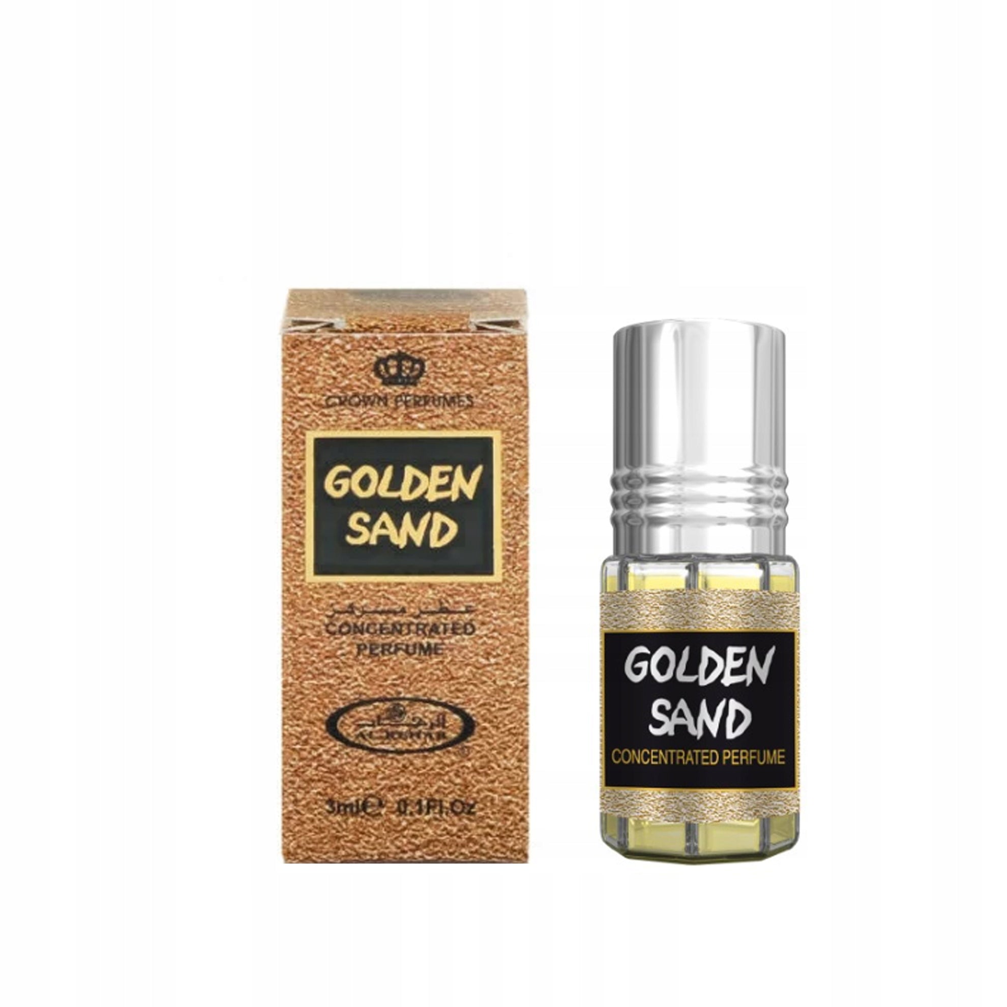 GOLDEN SAND Perfumed Oil 3 ml Al Rehab Wrapping Fragrance For Her Packaging status original