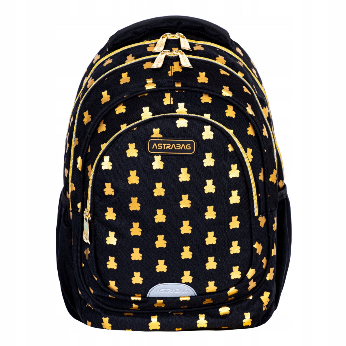 GOLDEN TEDDY BEARS SCHOOL BACKPACK SATCHEL for girls class 1-3 AB330 Packaging status original