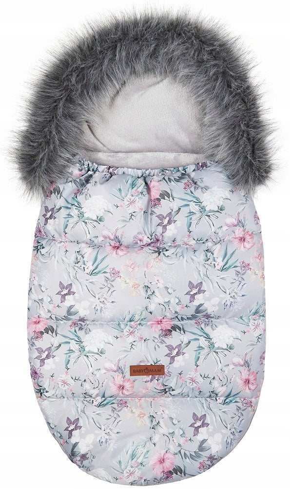 GONDOLA SLED SLEEPING BAG INSULATED WITH PREMIUM FUR BABYMAM Manufacturer code 5903672111423