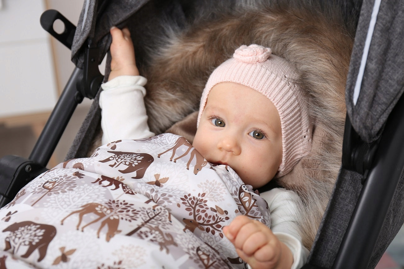 GONDOLA SLED SLEEPING BAG INSULATED WITH PREMIUM FUR BABYMAM Manufacturer code 5903672168717